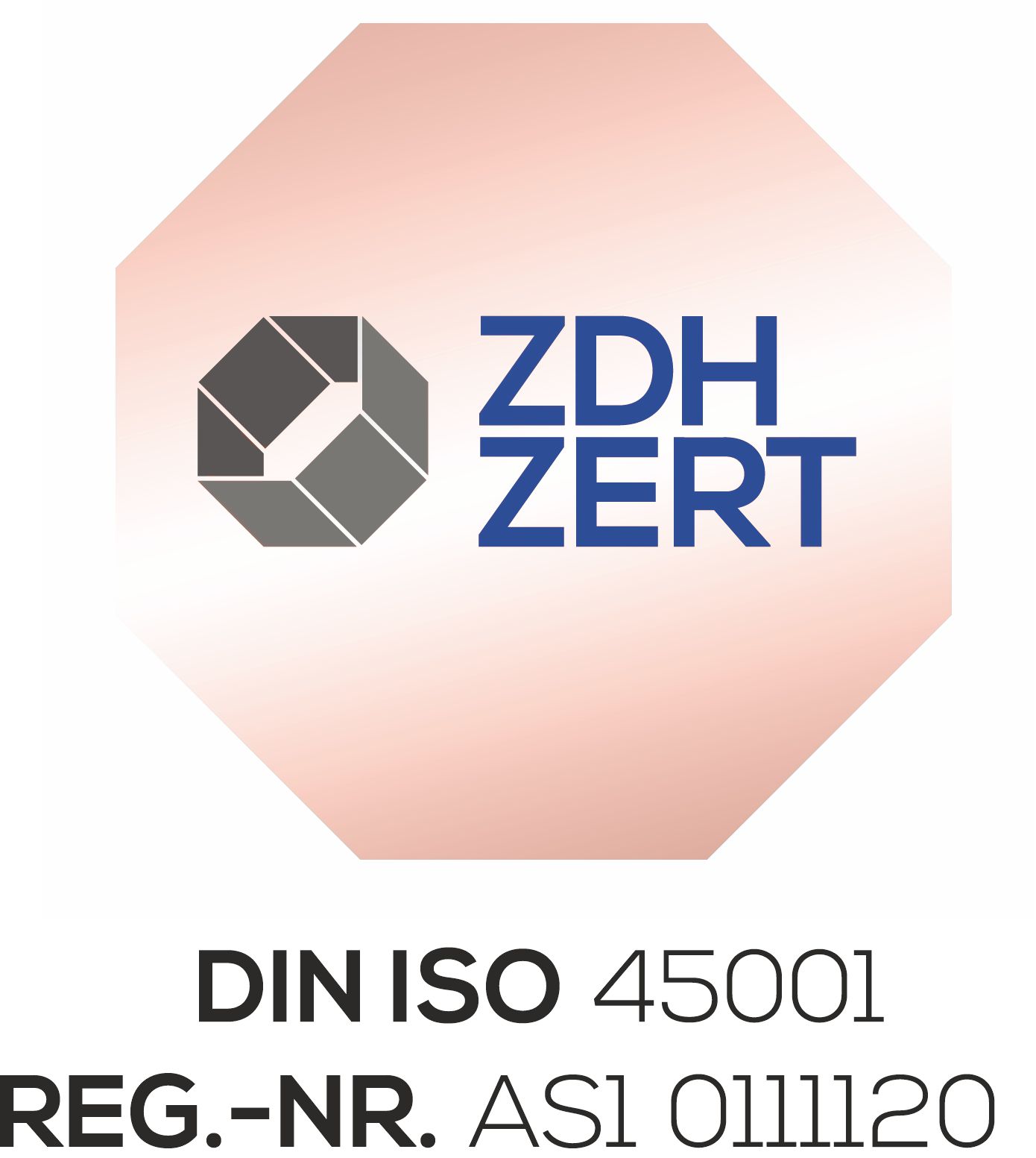 ZDH ZERT DIN EN ISO 45001