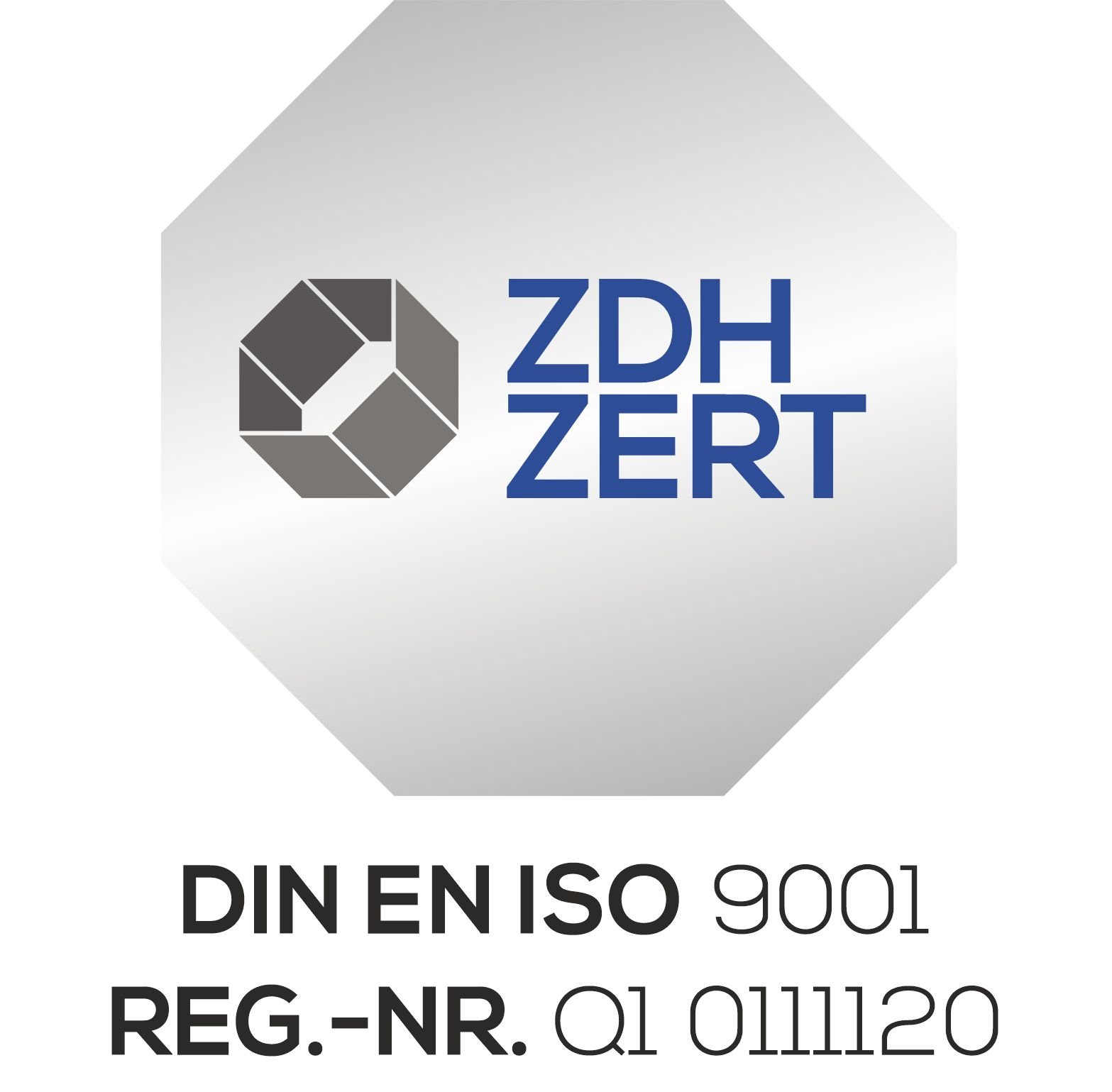 ZDH ZERT DIN EN ISO 9001 14001